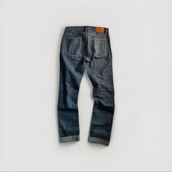 TAYLOR STITCH Slim Jean in Rinsed Organic Selvedge - Size 30
